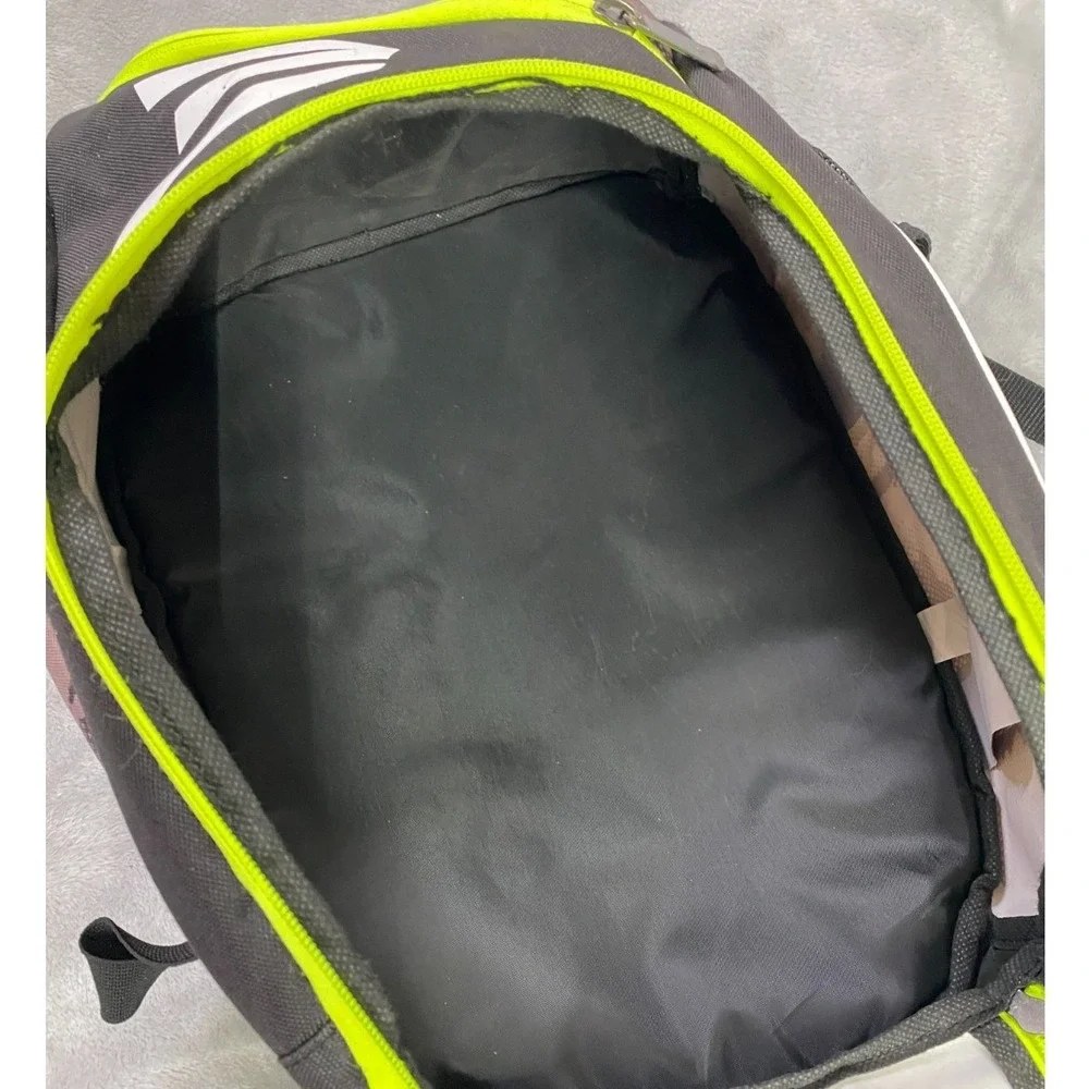 Easton Bat Pack Backpack Young Adult OSFM Black Camo Yellow E110BP Baseball Bag‎